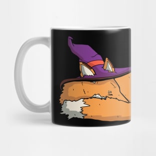 Sleeping wizard fox Mug